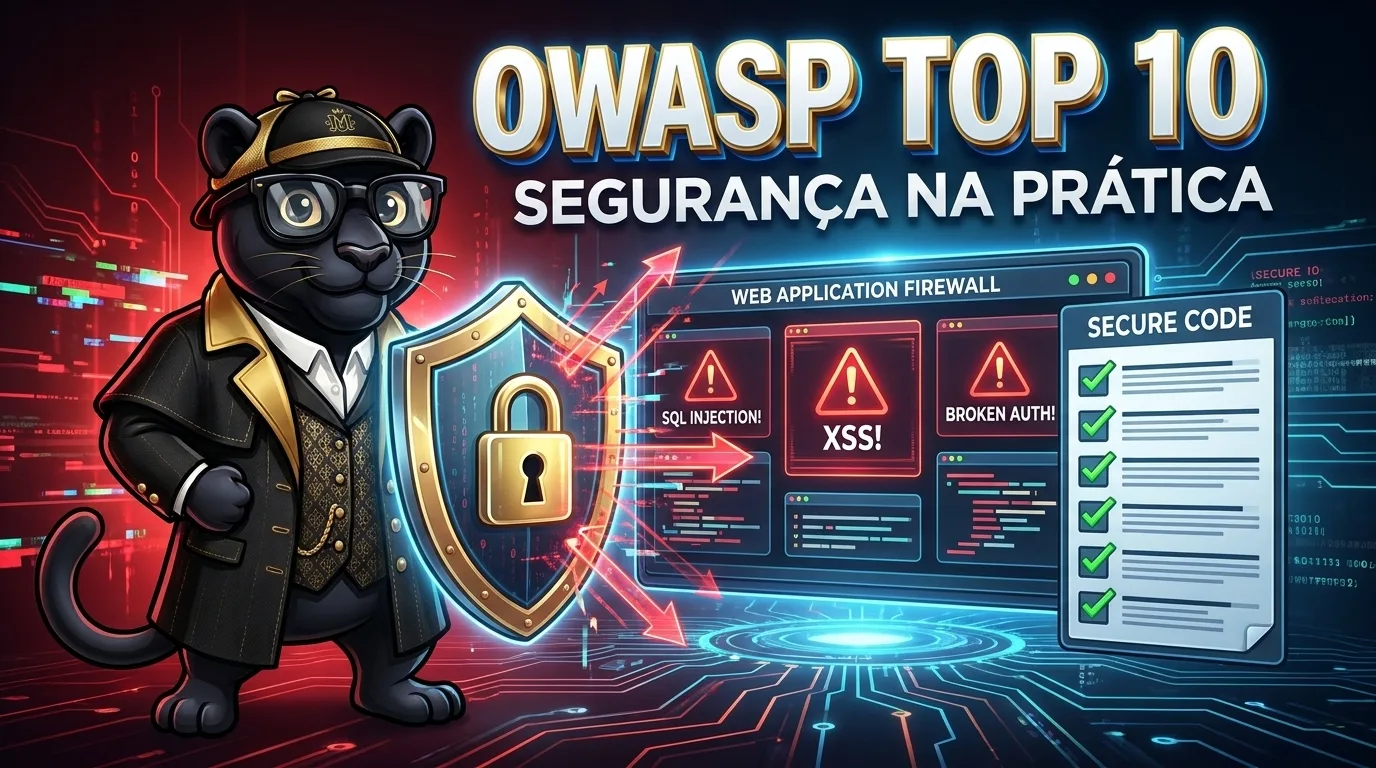 OWASP Top 10: erros de segurança mais comuns em apps web